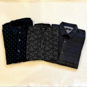 Theory/Vince/JV dress shirt bundle